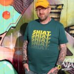 Fairtrade T-Shirt – 4th Wave Edition Raster – Glazed Green – Bio & Limited
