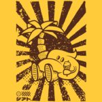 Fairtrade T-Shirt – 7th Wave Edition Icy – Spectra Yellow – Bio & Limited