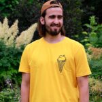 Fairtrade T-Shirt – 7th Wave Edition Icy – Spectra Yellow – Bio & Limited